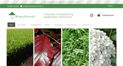 Desktop Screenshot of kwekerijgroenwold.nl